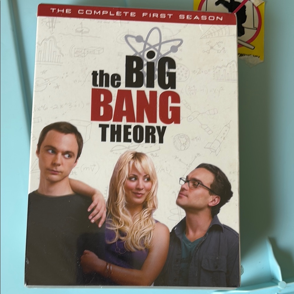 Warner Bros. The Big Bang Theory DVD - Red, Black, White